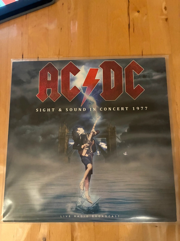 Vinyle ACDC sight and sound in concert 1977