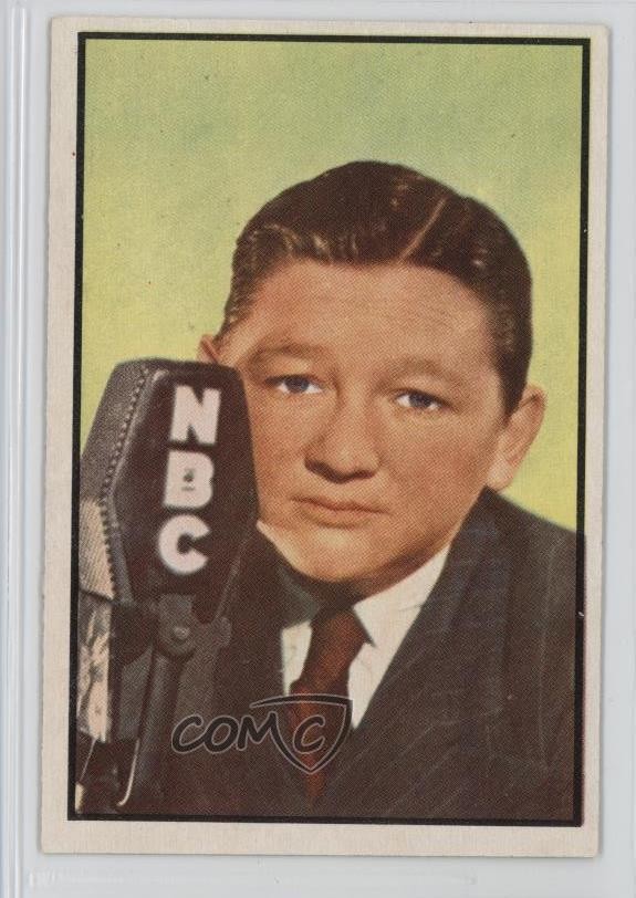 1953 Bowman Television and Radio Stars of the NBC Walter Tetley #81 0s4