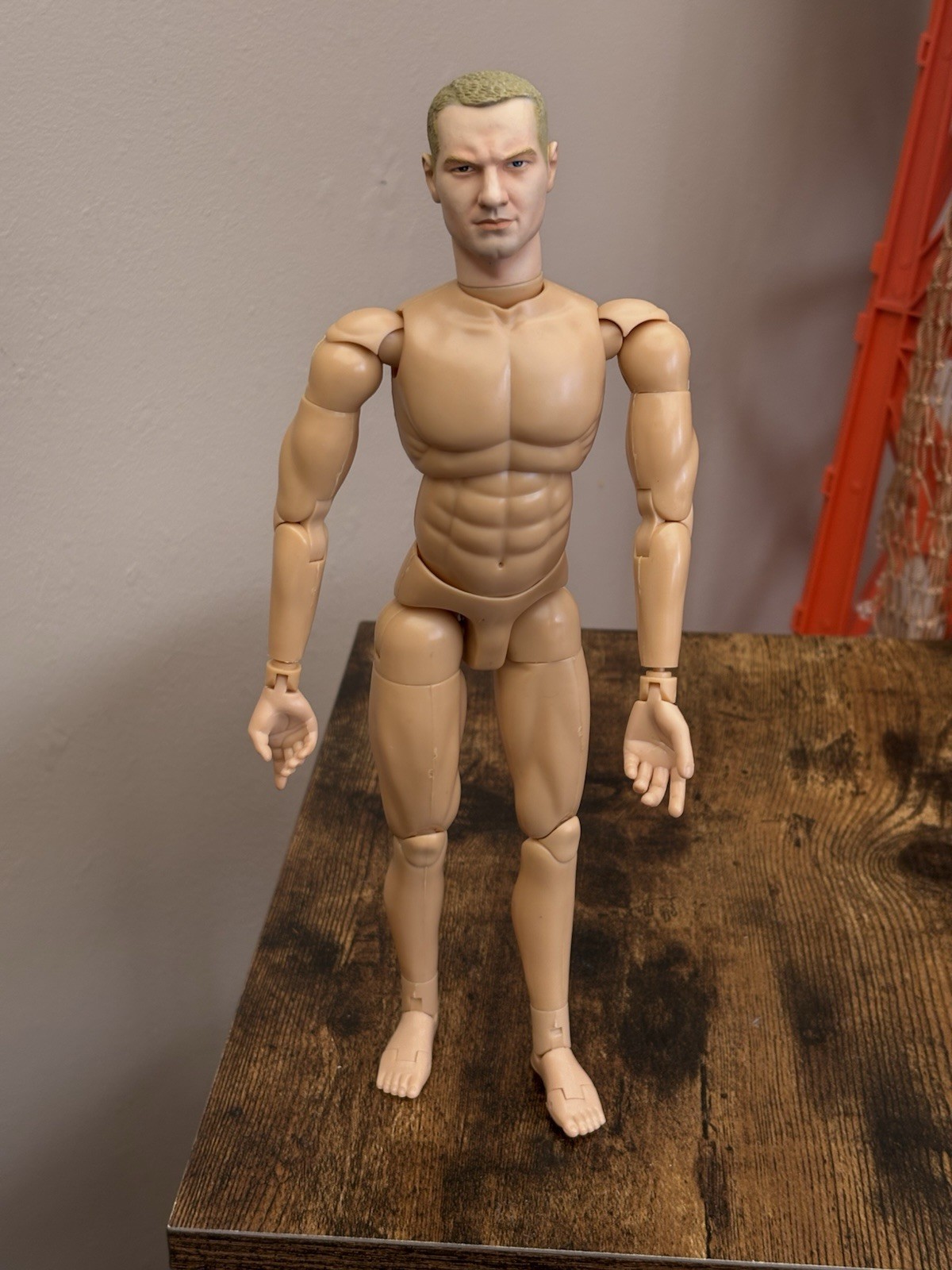 Dragon Action Figure Modellino Uomo Nudo Scala 1/6
