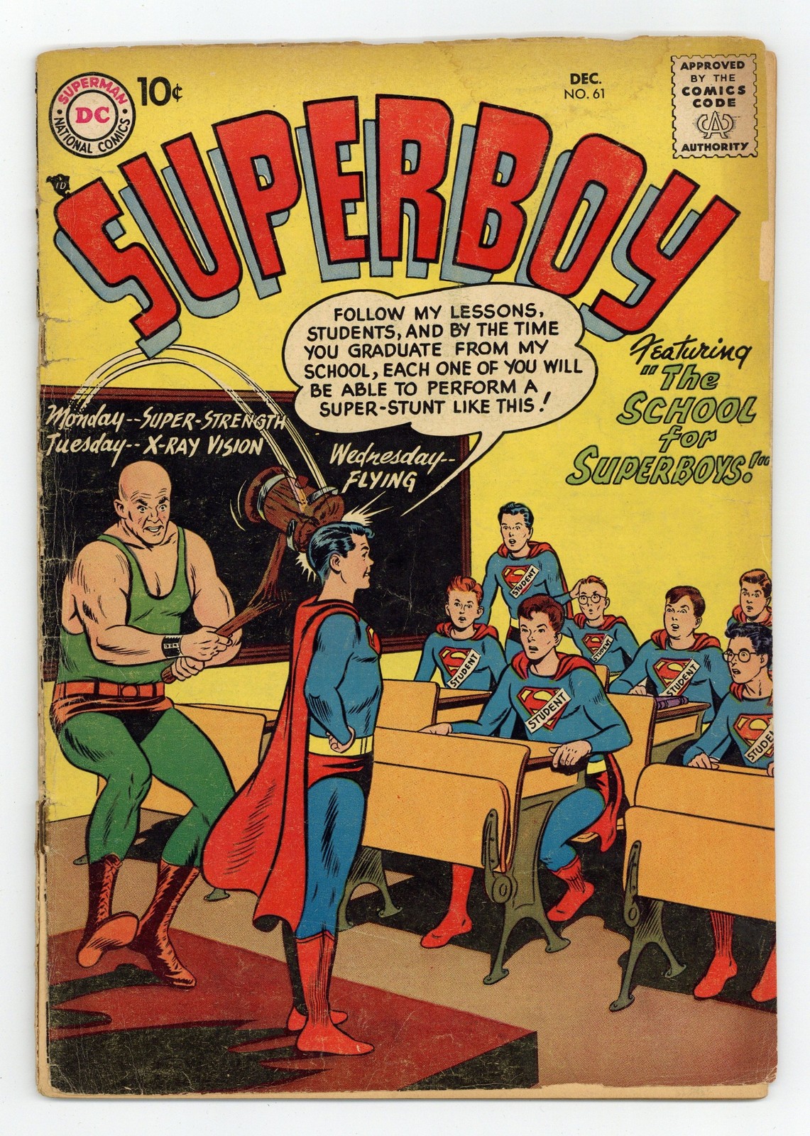 Superboy #61 GD- 1.8 1957