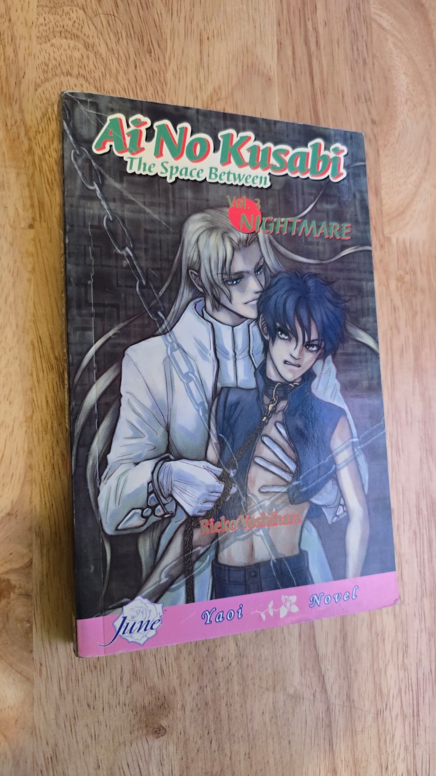 Ai No Kusabi Vol 3 manga Rieko Yoshihara inglese RARO romanzo Yaoi BL