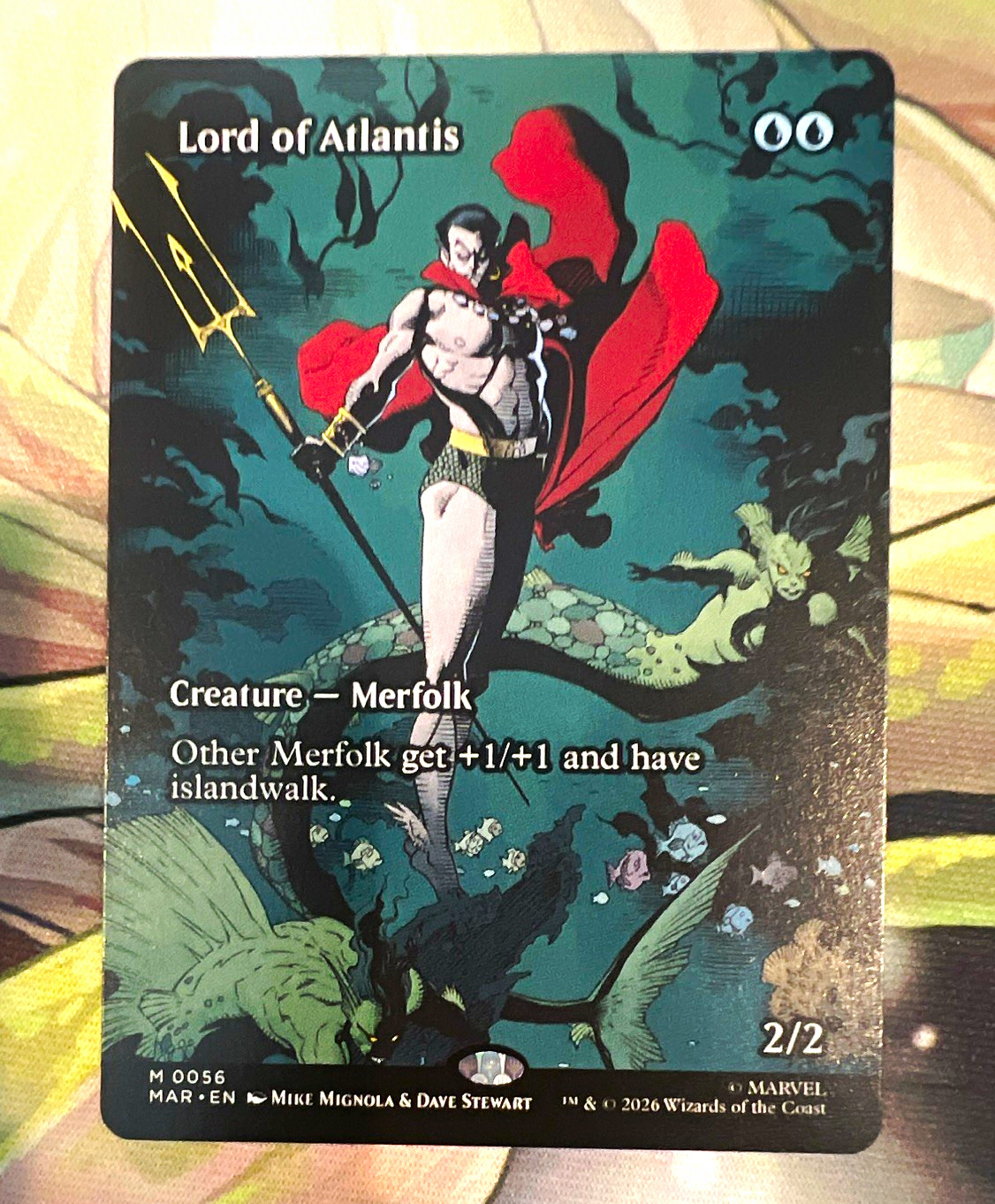 Lord of Atlantis 0056 (senza confini) regolare - MTG: Marvel Super Heroes - quasi nuovo