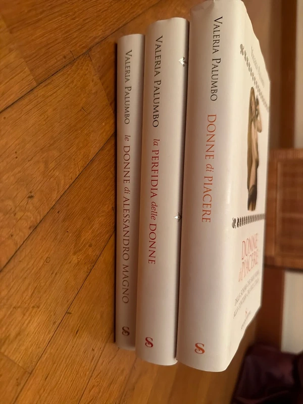 Lotto 3 libri di Valeria Palumbo (Saggi storici Sonzogno)
