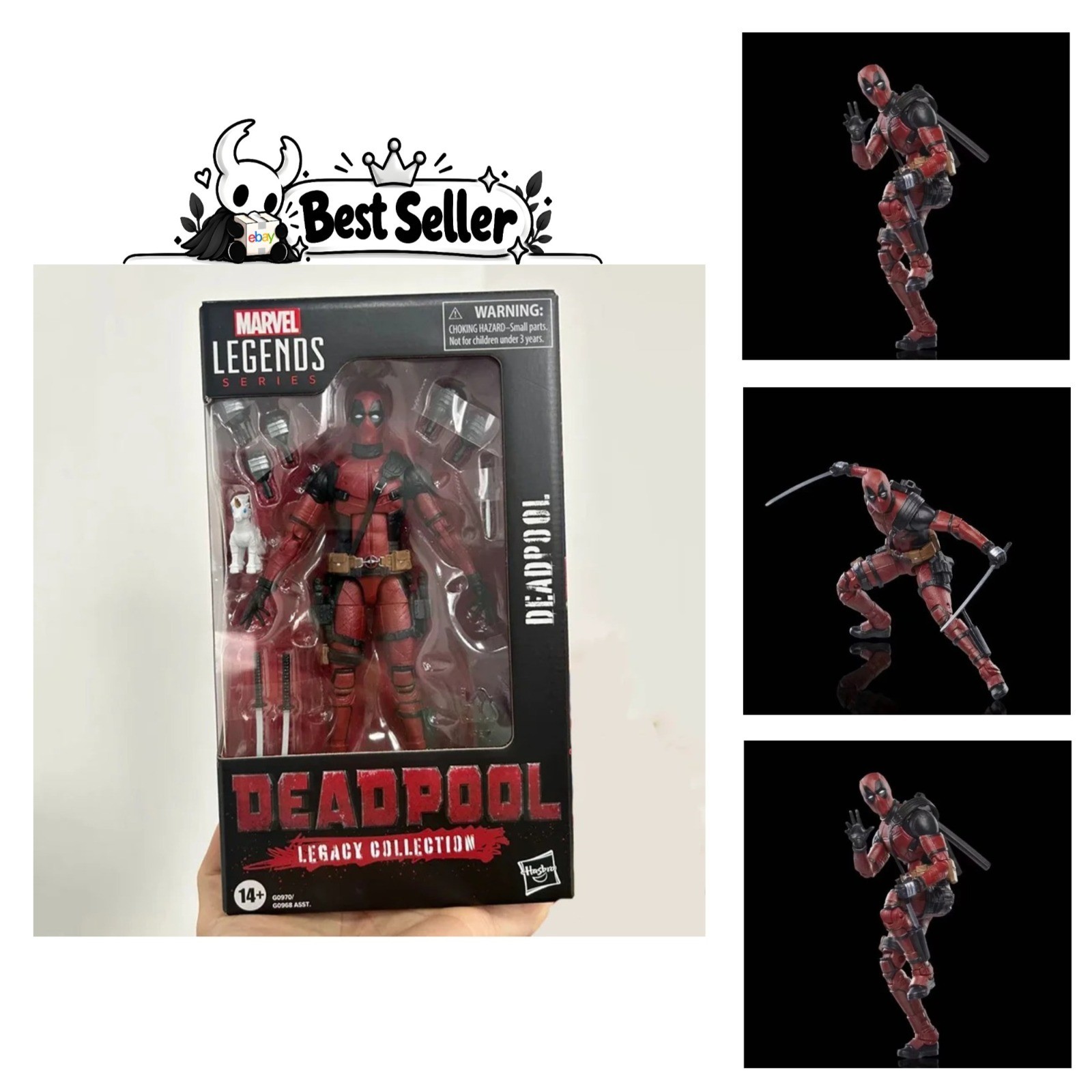 Deadpool Action Figure X-Men Legend Series Wade Wilson Jointed Model Toy
