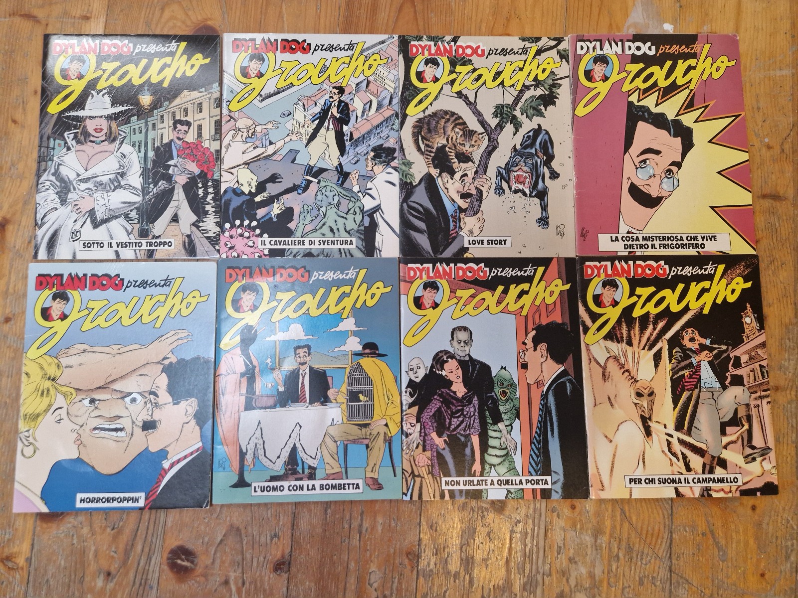 Dylan Dog albetti Groucho (tutti) allegati agli speciali