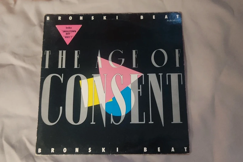 Lp 33t vinyle Bronsky beat The age of consent