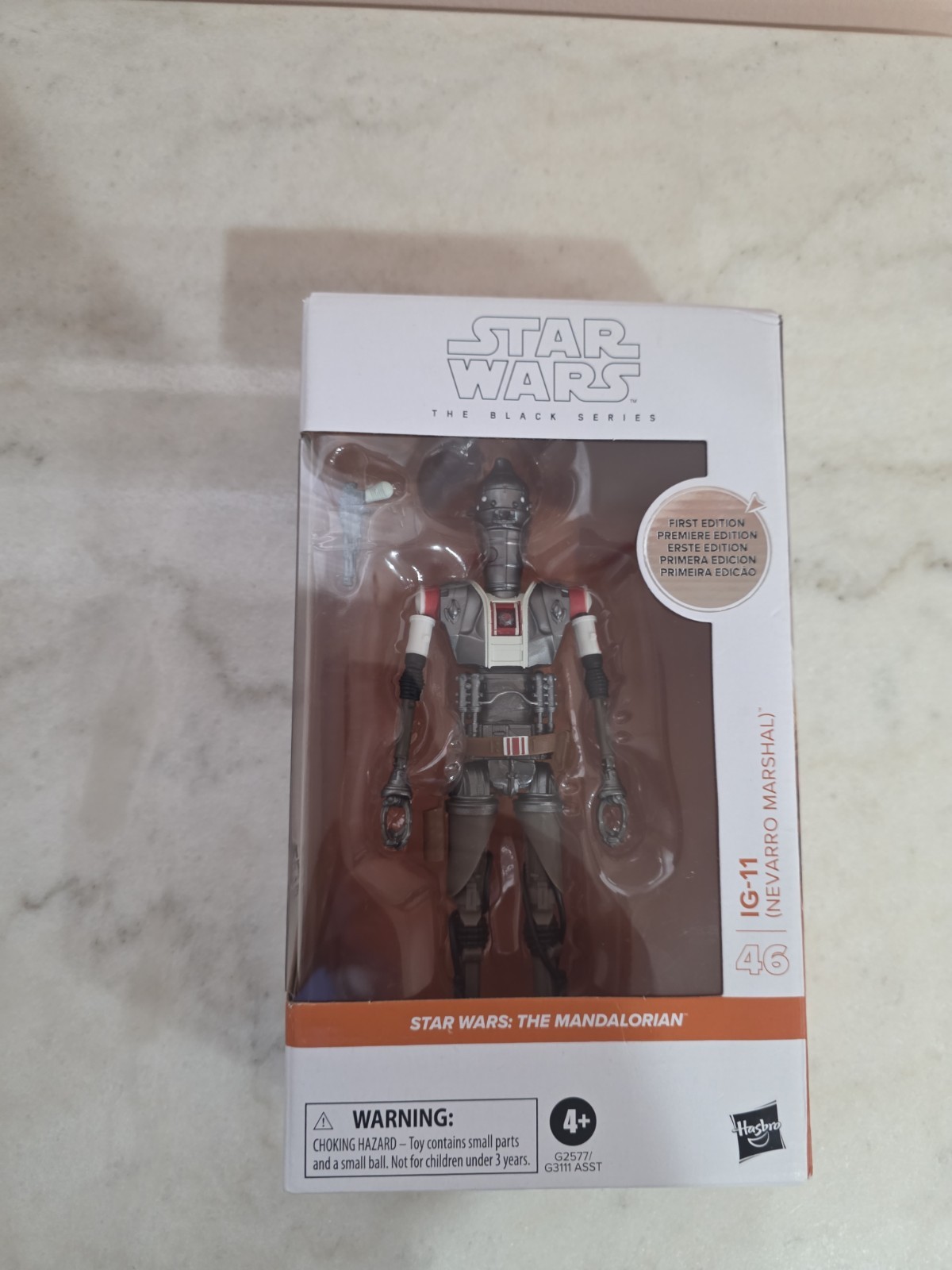 Star Wars Black Series IG-11 Nevarro Marshal First Edition Mandalorian #46 New
