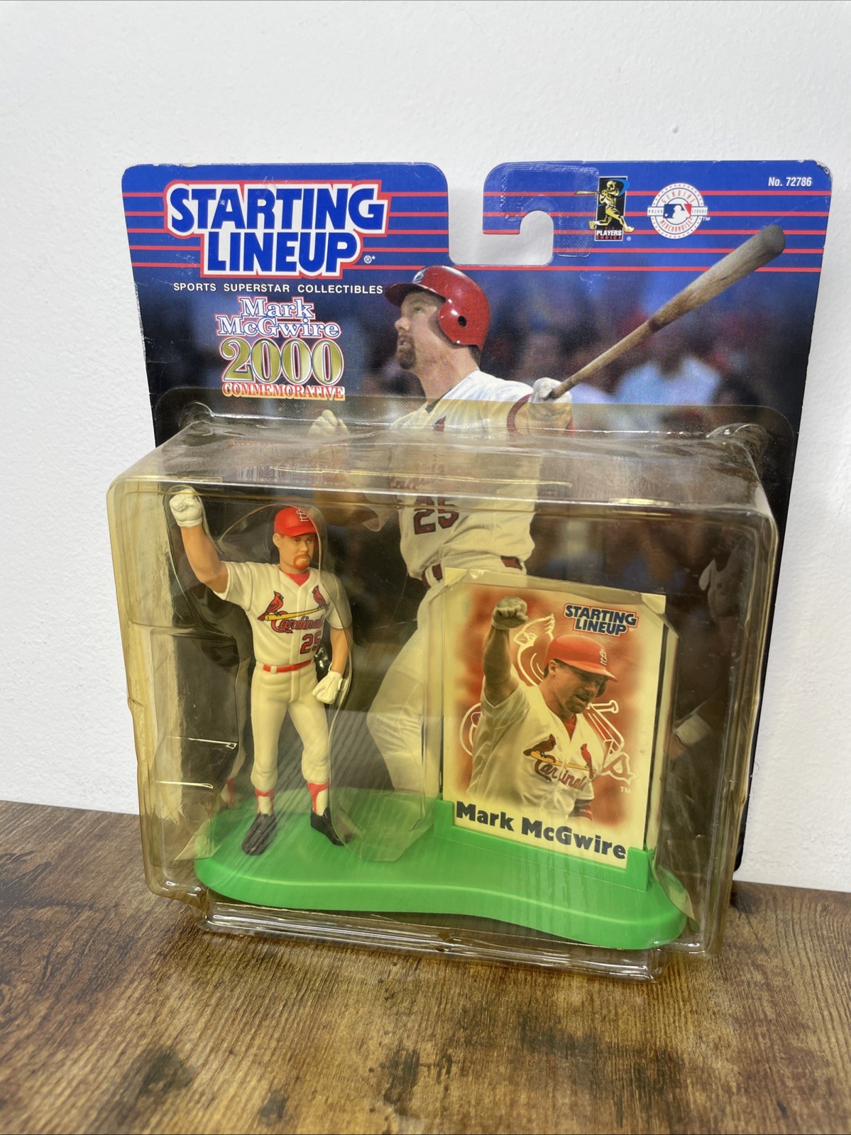 Mark McGwire Starting Lineup 2000 commemorativo nuovo sigillato St Louis Cardinals