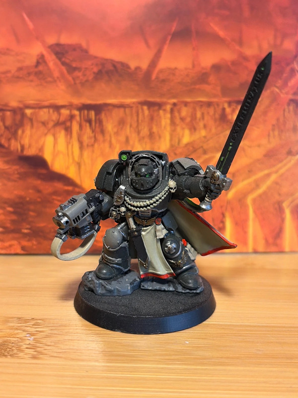 Warhammer 40k terminator captain vintage