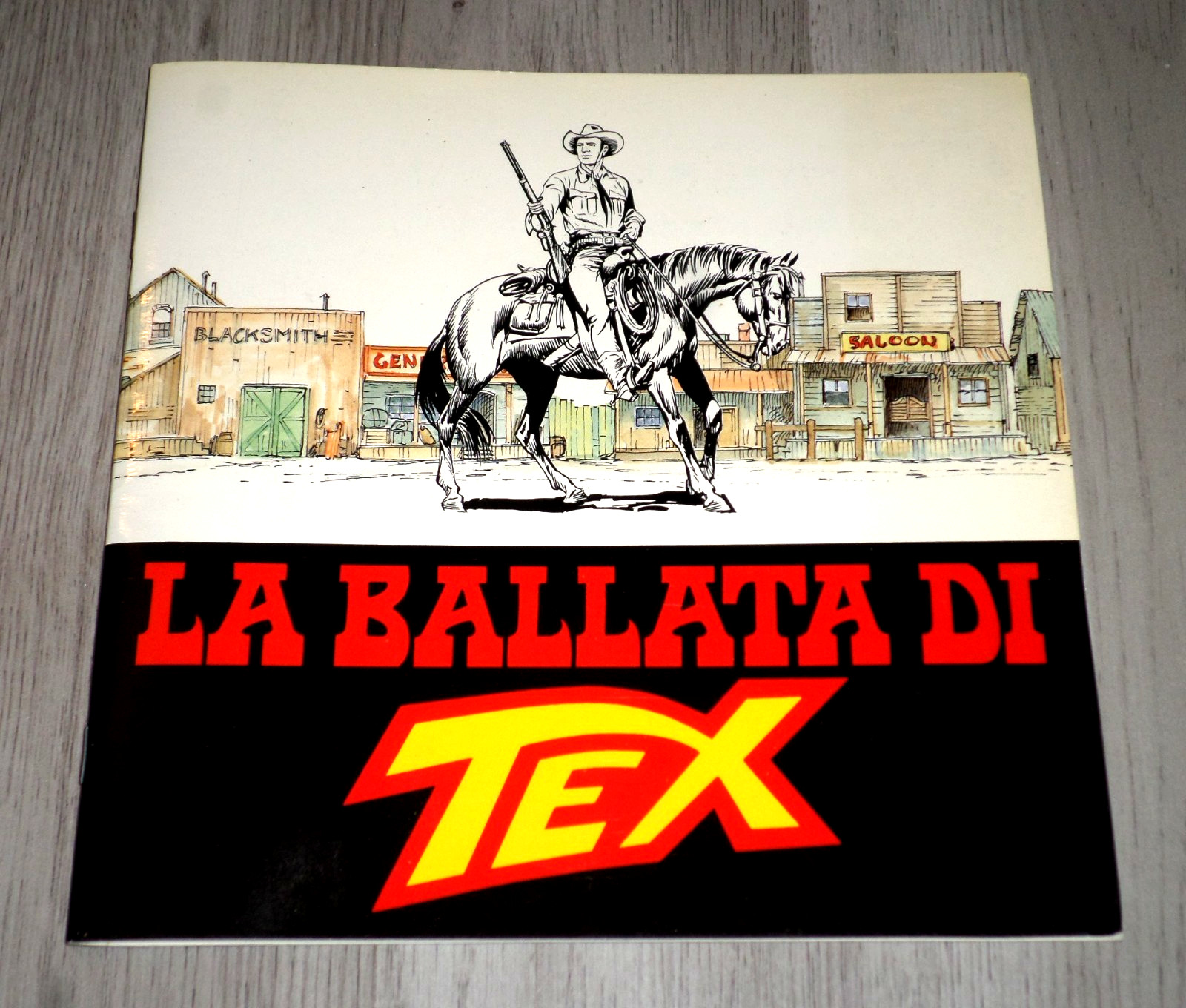 Sergio Bonelli Editore "LA BALLATA DI TEX" Catalogo della Mostra itinerante