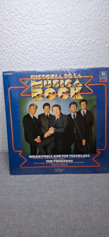 Vinilo Historia de la Música Rock Decca