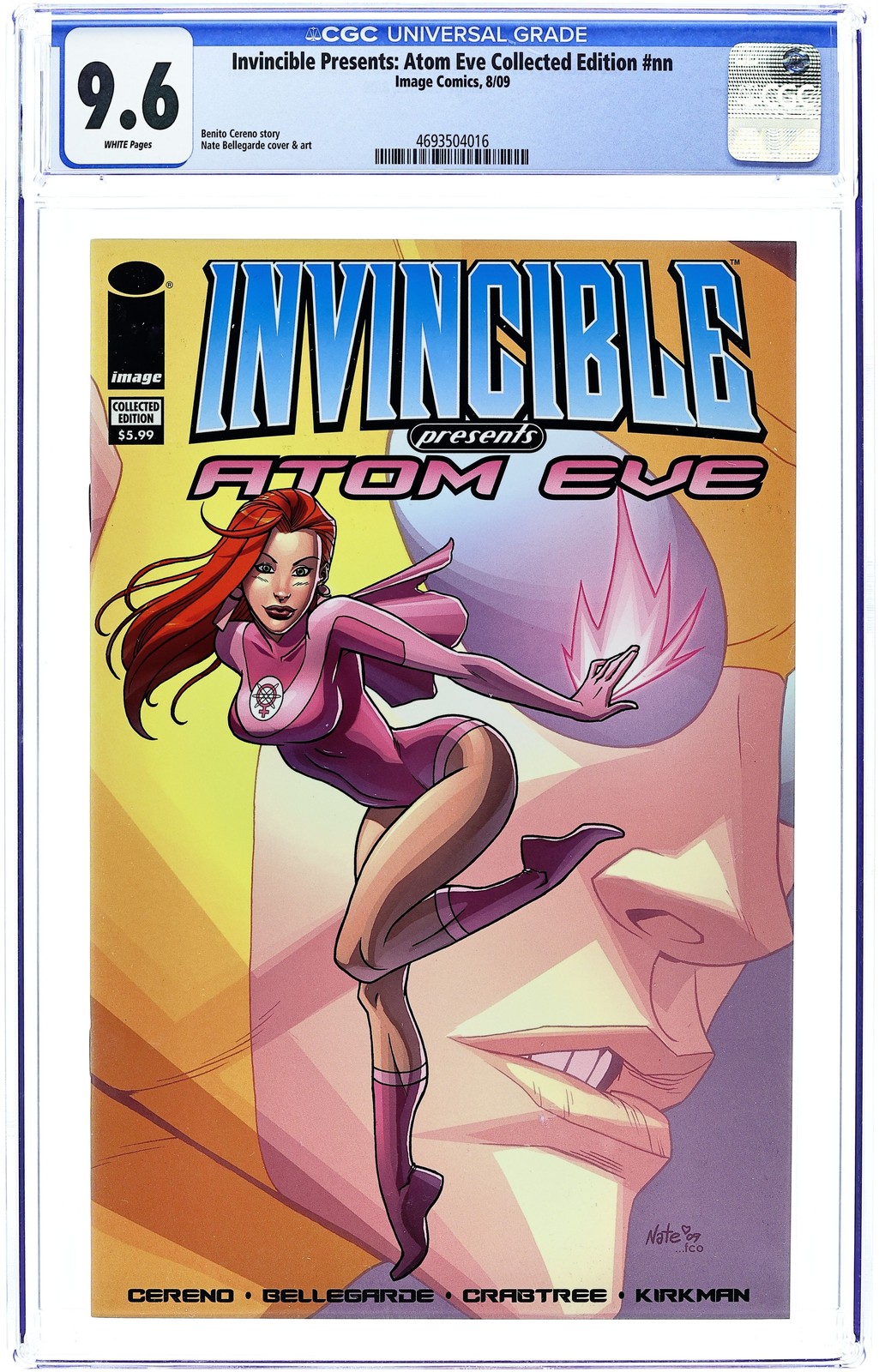 Invincible Presents Atom Eve Edizione da Collezione #1 CGC 9.6 2009 4693504016