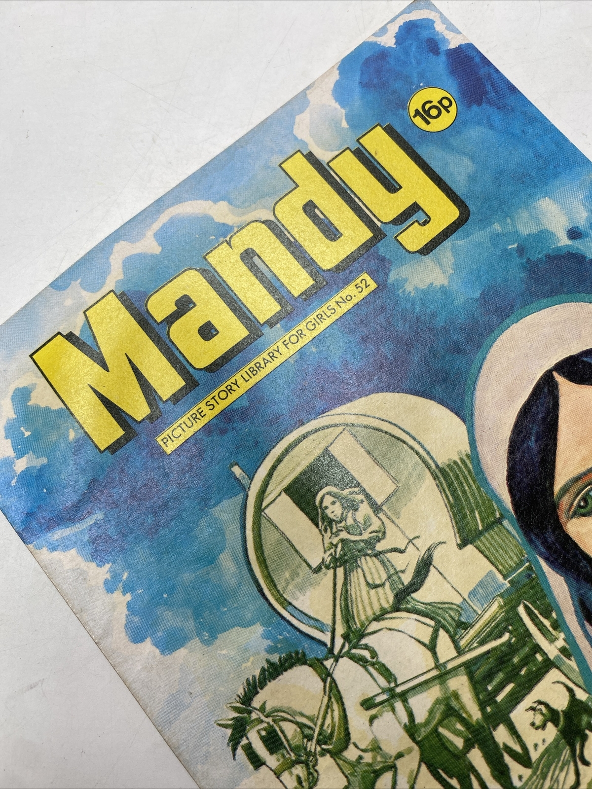 MANDY Picture Story Library For Girls - No 52 - 1982 Vintage Comic / Magazine