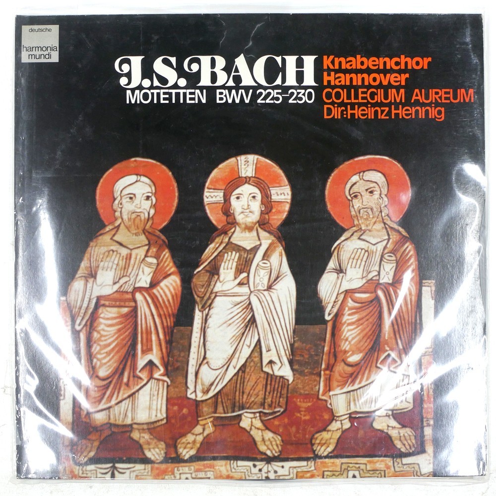 HEINZ HENNIG BACH: MOTETTEN BWV 225 - 230 DH 1C1579990102 2LP