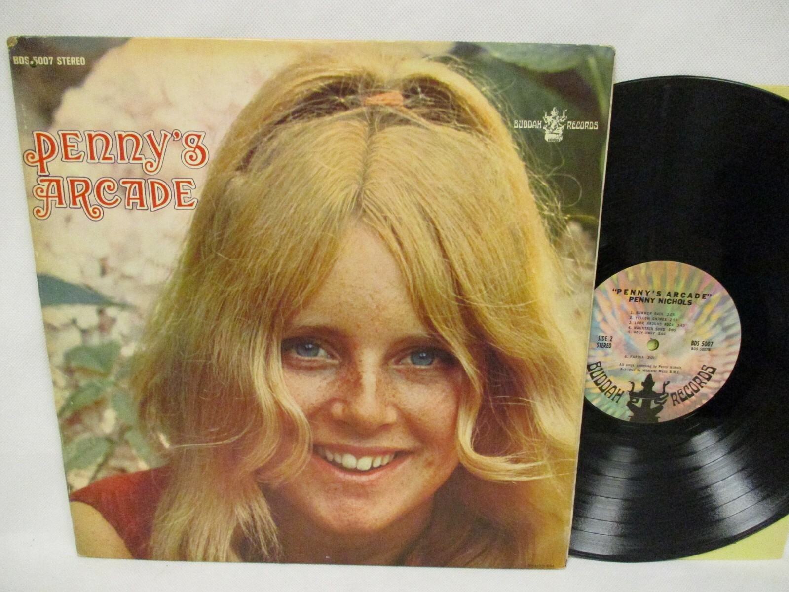 Penny Nichols Penny's Arcade 1968 Record Soft Psychedelic Folk Rock Buddah 5007