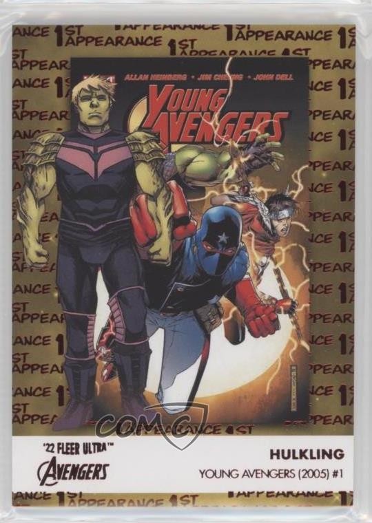 2022 Fleer Ultra Avengers 1st Appearances Red Foil 14/63 Hulkling #FA-13 4z8
