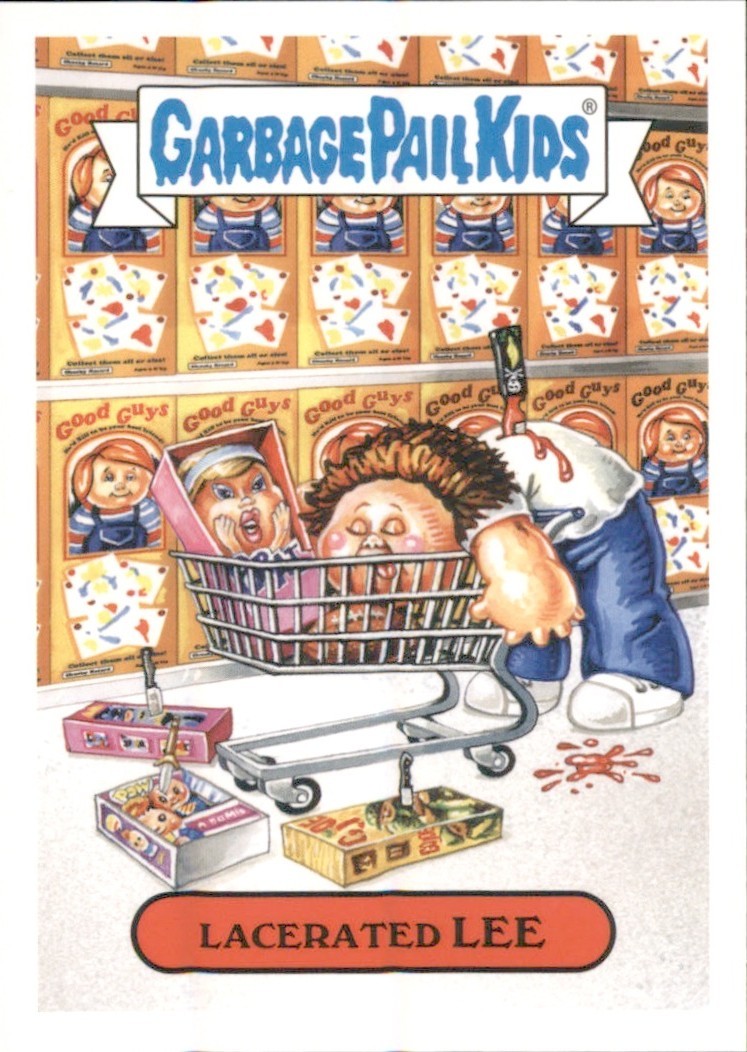 2019 Garbage Pail Kids: Revenge of Oh, the Horror-ible! - Lacerated LEE Card #1a