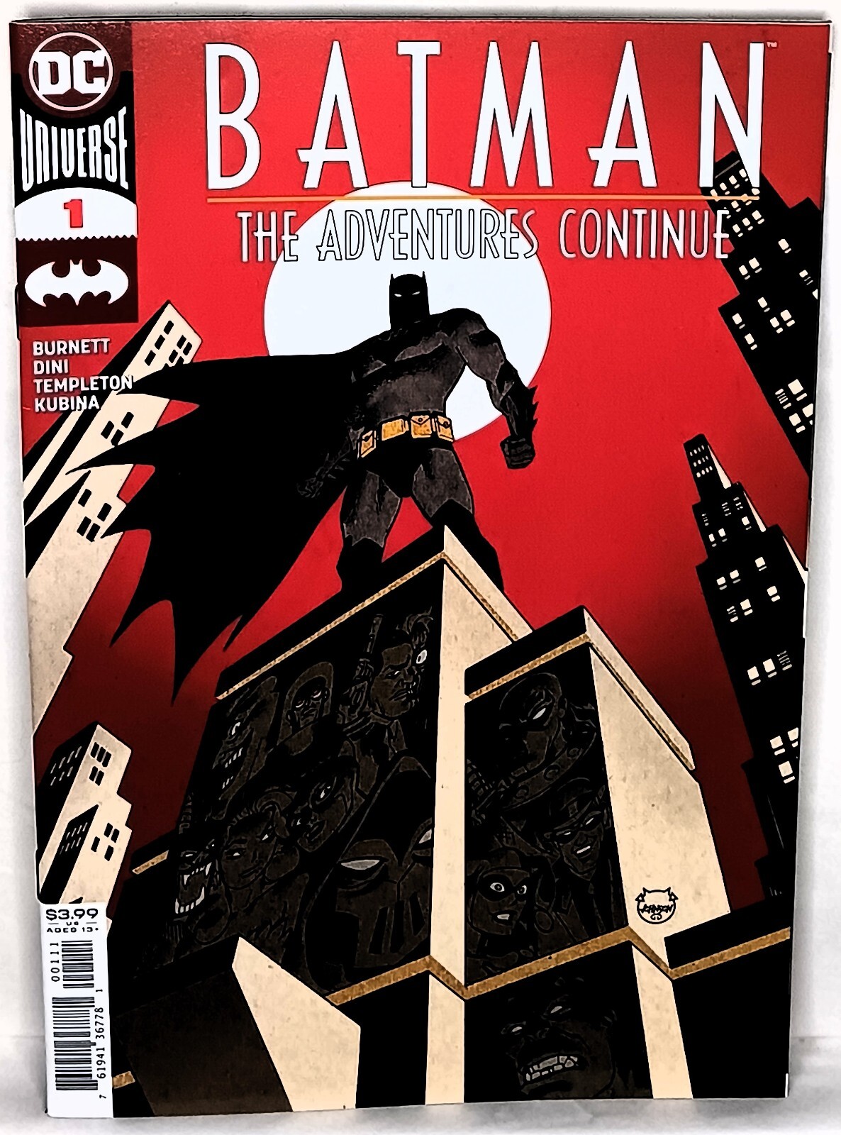 BATMAN Le avventure continuano #1 | Copertina regolare di Dave Johnson | DC Comics