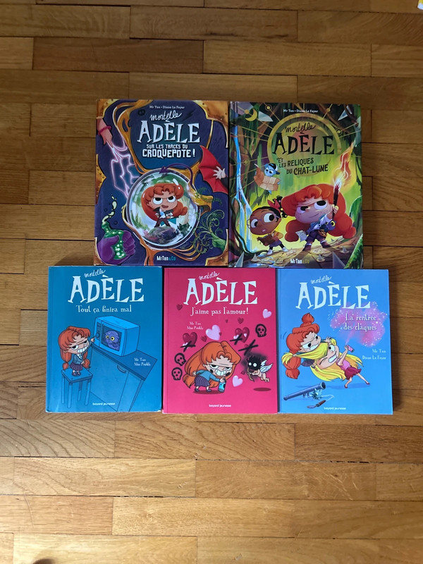 Lot de 5 mortel Adèle