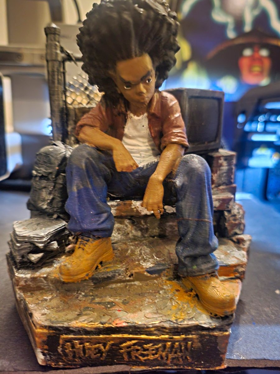 Figurina Denali Collectibles Riley Freeman Boondocks serie cultura