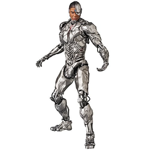 MAFEX Mafekkusu n.63 Cyborg Justice League altezza circa 160mm azione verniciata