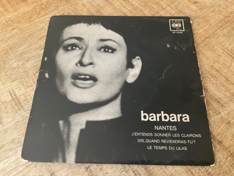 45 tours Barbara - Nantes