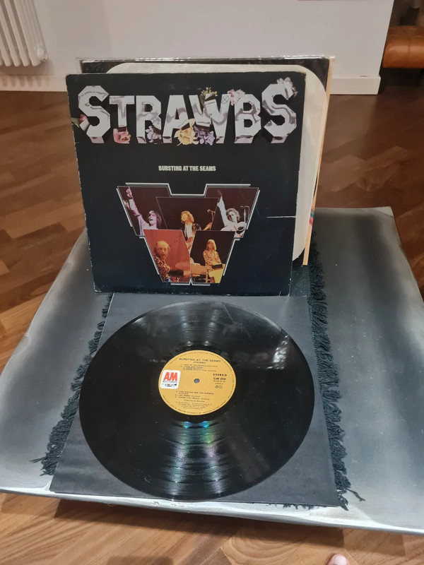 Lp Straws Burstig at the seams prog rock
