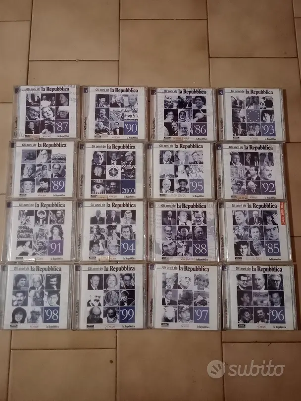 CD Rom Opera completa " Gli Anni de La Repubblica 