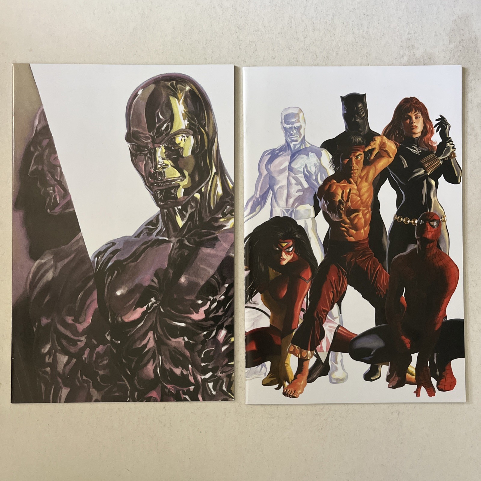 Empyre Aftermath Avengers 1 Fantastic Four Antithesis 2 variante Alex Ross quasi nuovo