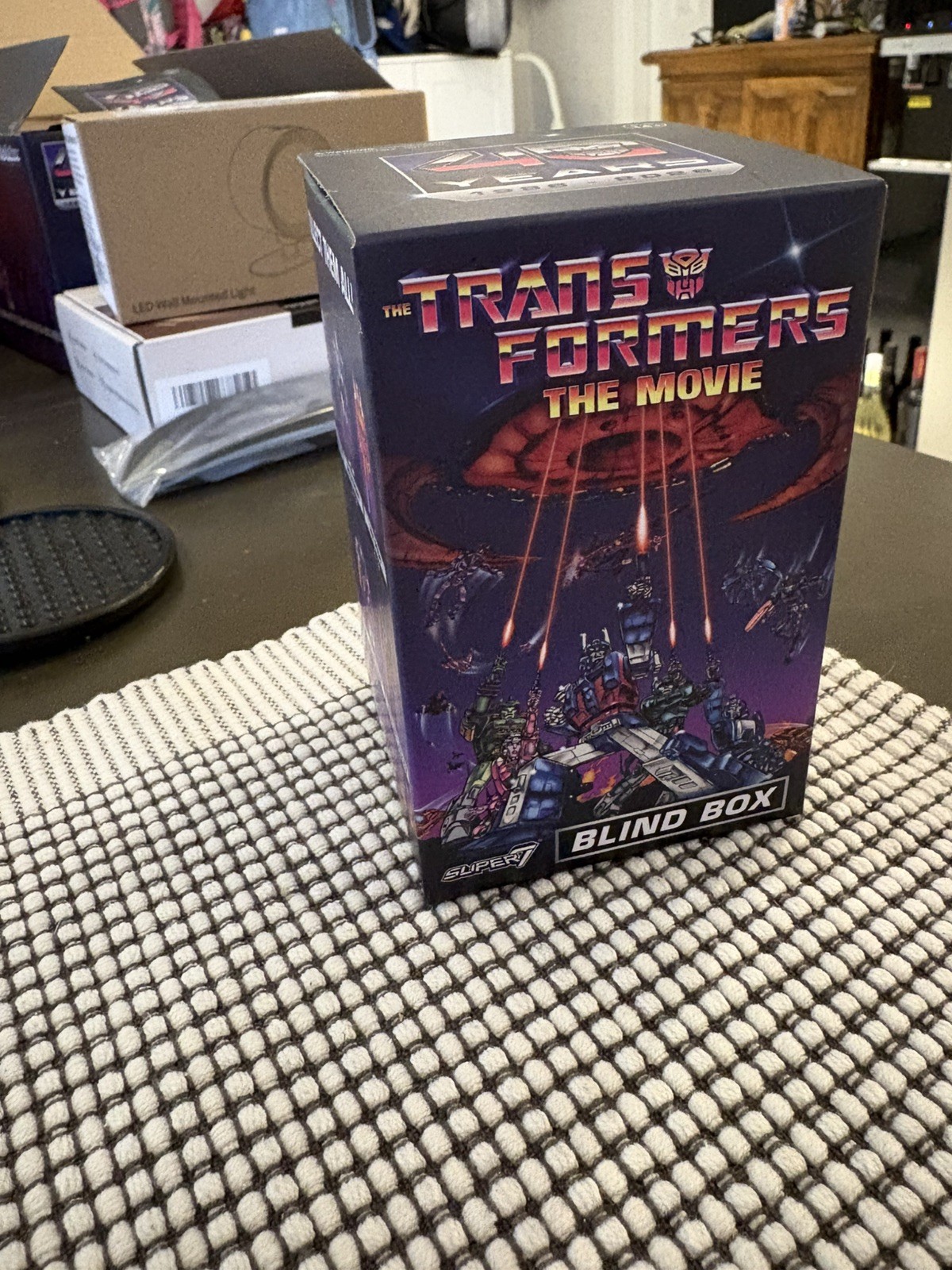 Transformers The Movie 40th Anniversary Super 7 Blind Box Sconosciuto Nuovo Sigillato