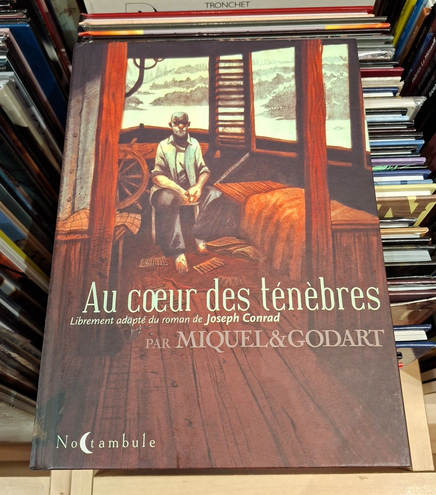 Au Coeur des Ténèbres _ Godart - Miquel _ Soleil  1ère éd° 2014 /Dédicacé