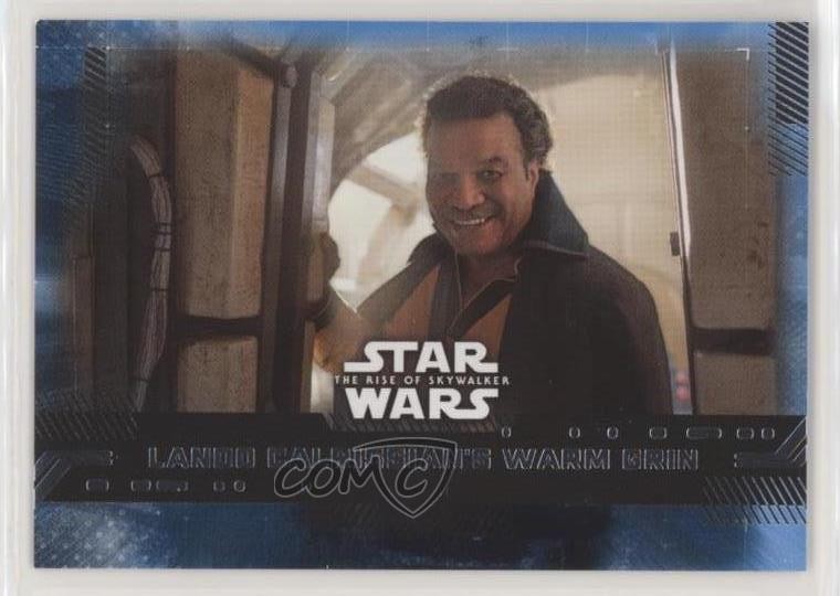 Star Wars 2019 L'ascesa di Skywalker Serie 1 Blue Lando Calrissian's Warm Grin 2k3