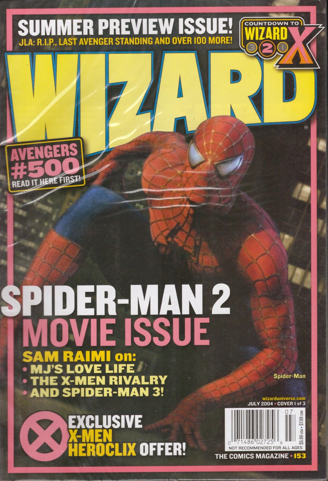 48369: WIZARD ENTERTAINMENT WIZARD #153 VF Grade