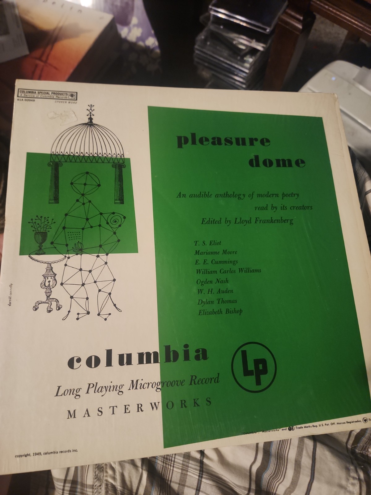 Pleasure Dome, Audible Anthology Of Modern Poetry LP Columbia