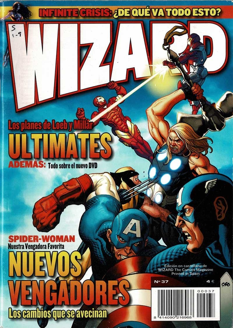 Wizard. La revista de comics Nº 37
