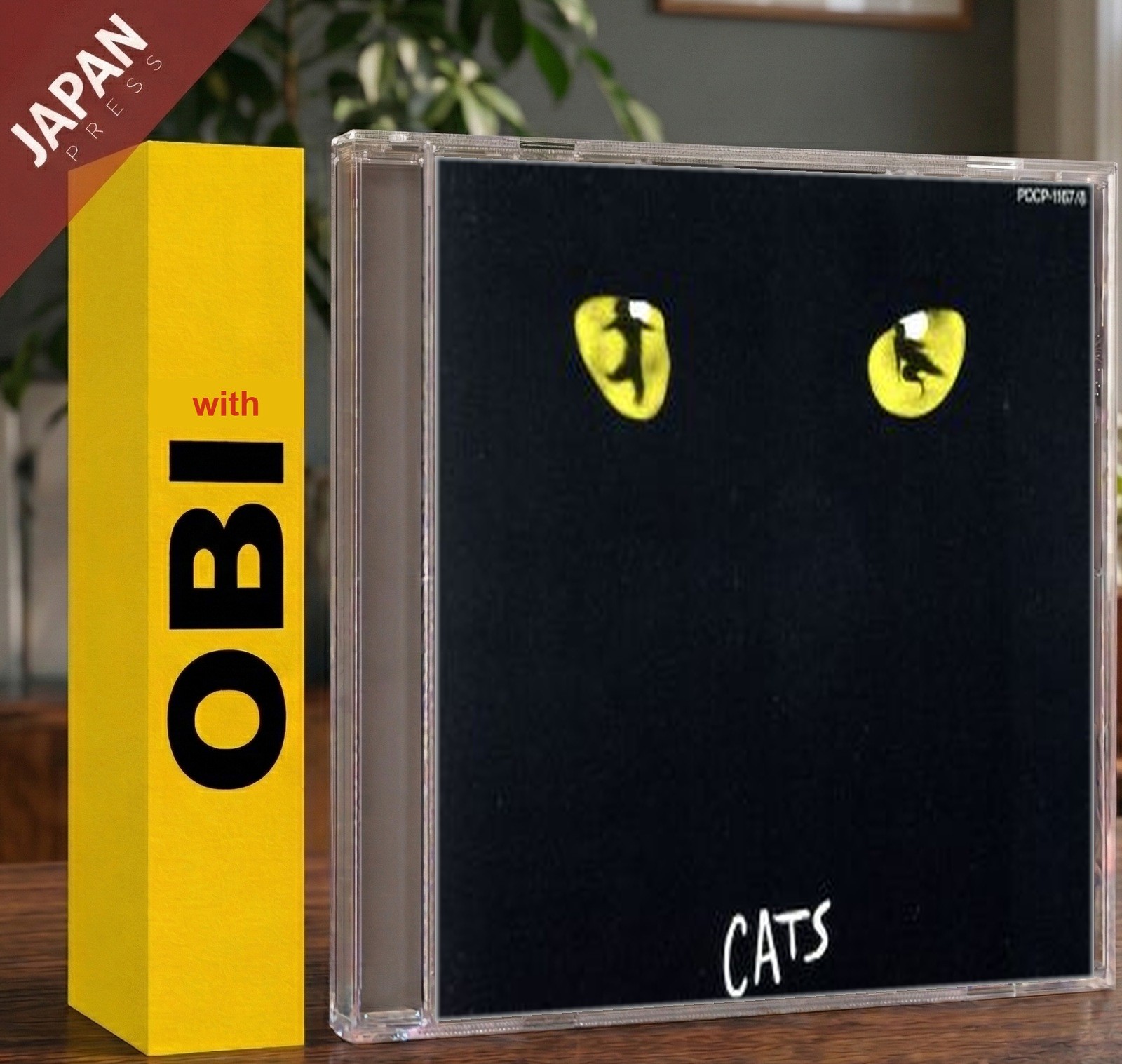 Andrew Lloyd Webber - Cats [POCP-1167/8] w/OBI CD Japan Import Soundtrack