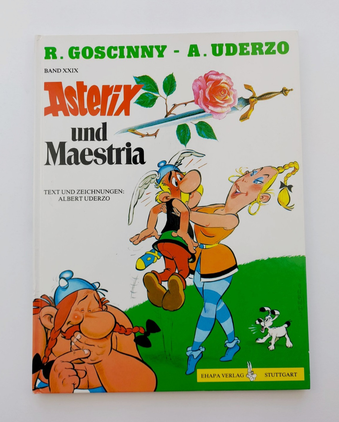 EHAPA COPERTINA RIGIDA FUMETTO / ASTERIX E MAESTRIA - VOLUME 24 / Z2+