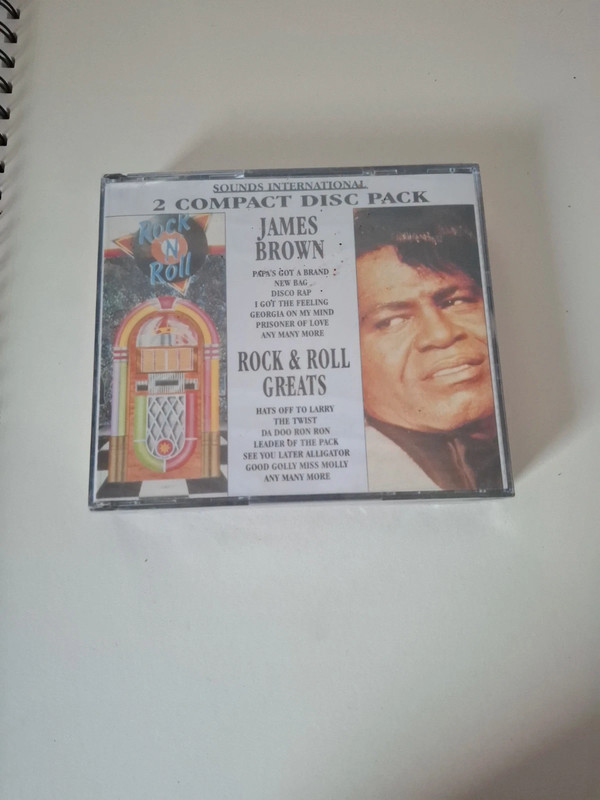 2 cd sounds international James Brown rock &roll greats the twist