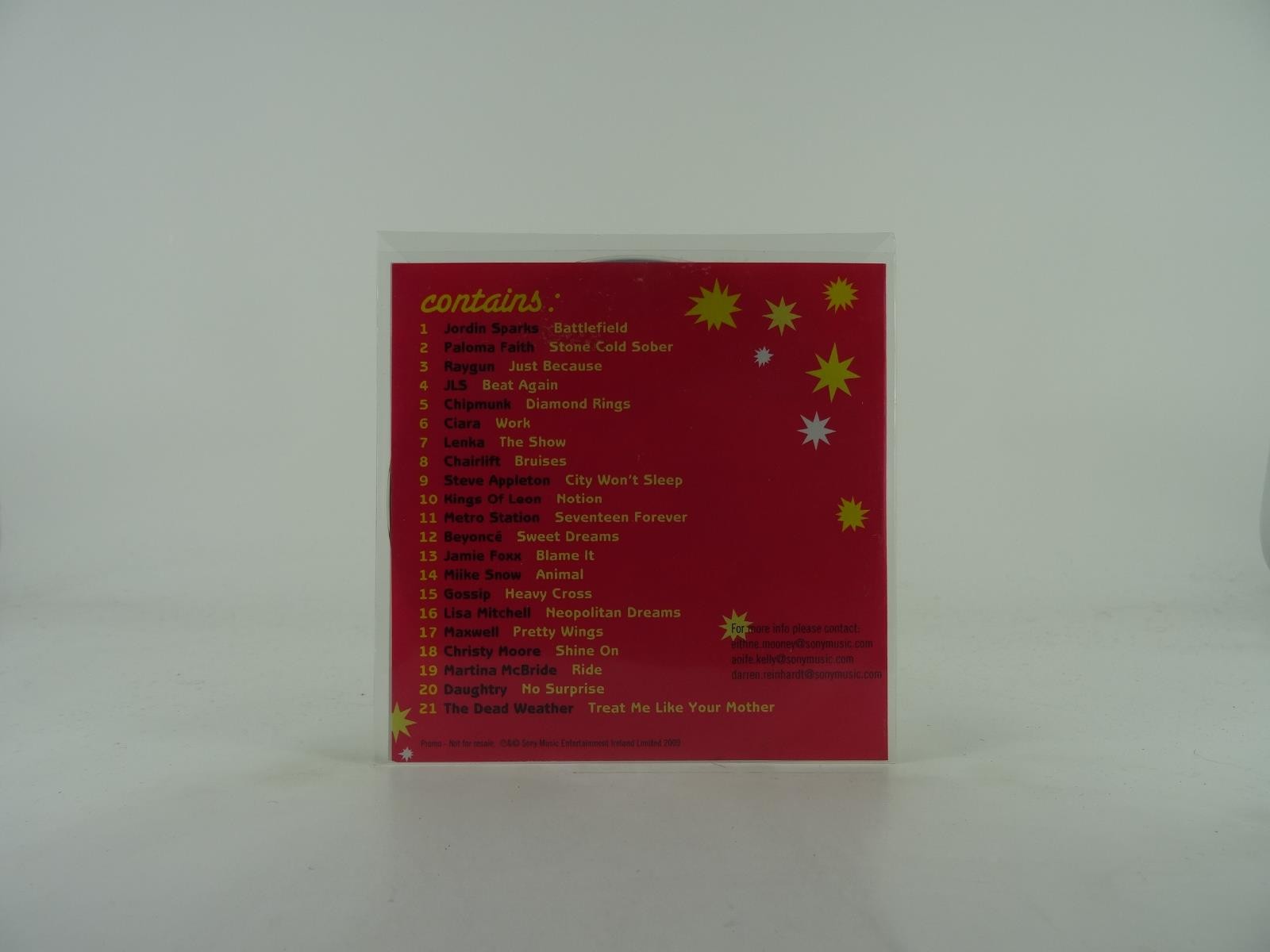 VARIOUS ARTISTS POP ROCKS JUNE 09 EXPLOSIVE SOUNDS  (328) 20+ Track Promo CD Alb