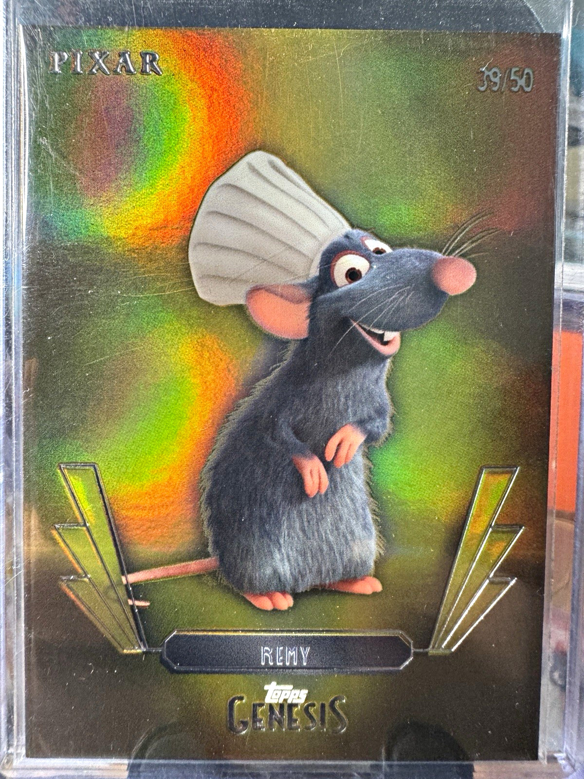 Topps Genesis Disney Pixar Ratatouille Remy #49 2025 Serial Numbered /50