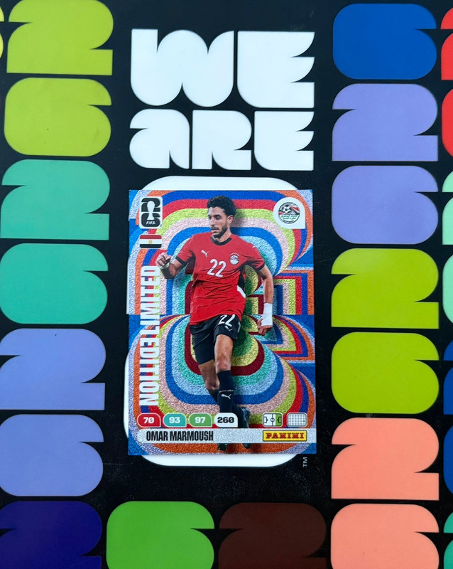 Panini Adrenalyn XL - FiFA World Cup 2026 - Marmoush 🇪🇬 Limited Editition