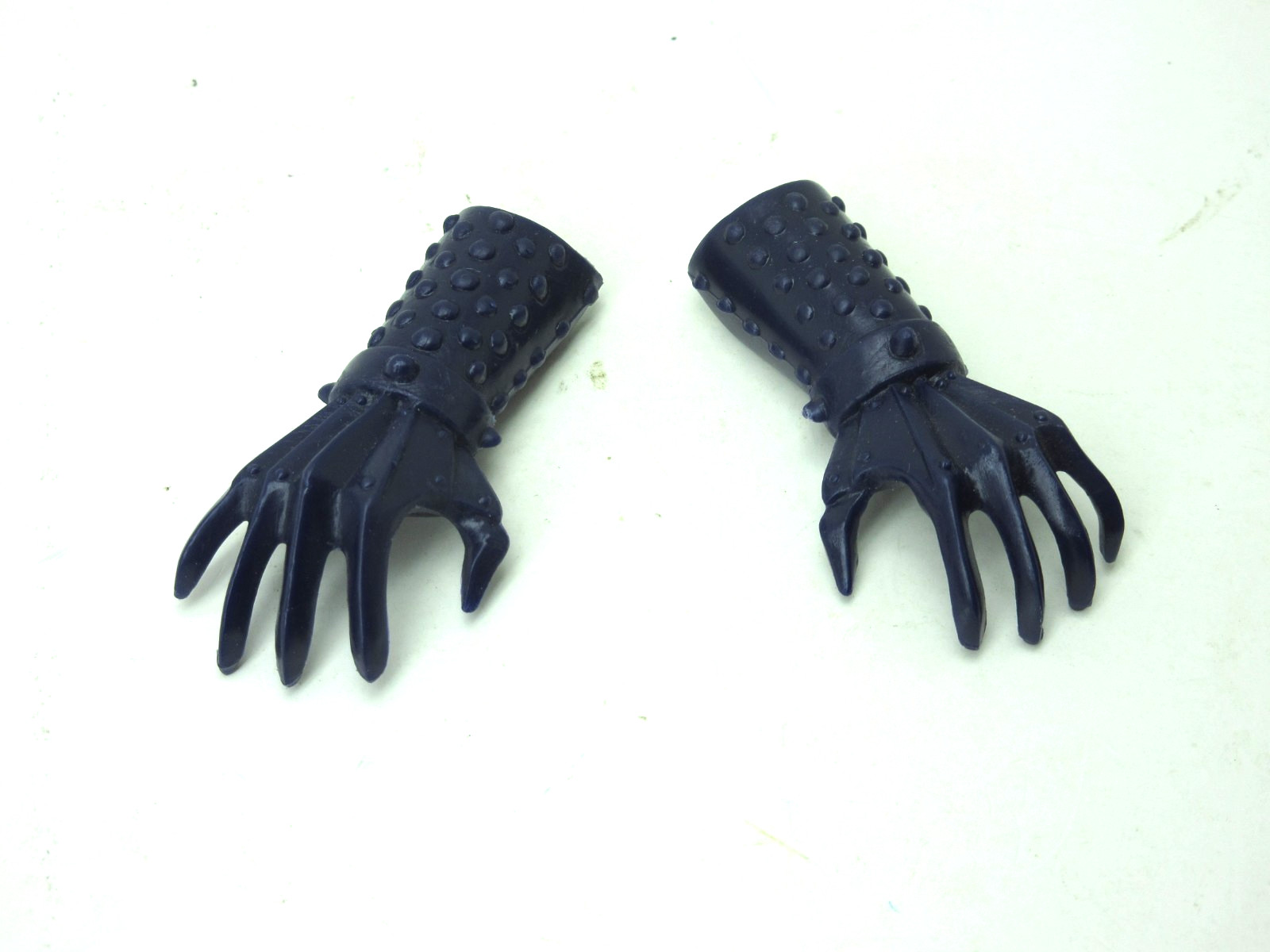 MOTU,vintage,SET GUANTI SCHELETRO ARTIGLI DEL TERRORE,Masters of the Universe,He-man,mano