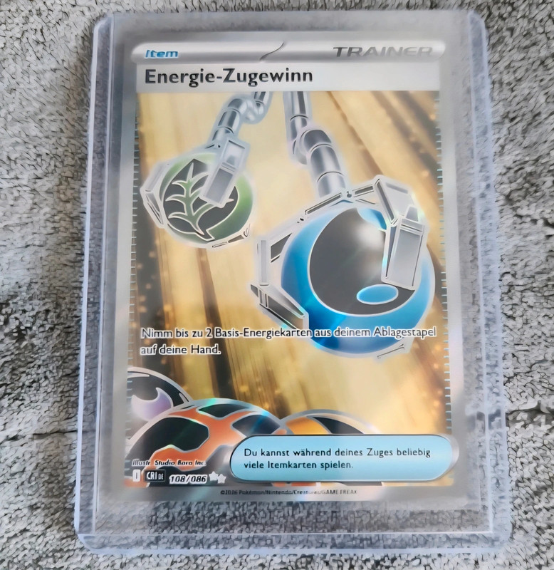 Pokemon Energie Zugewinn 108/086