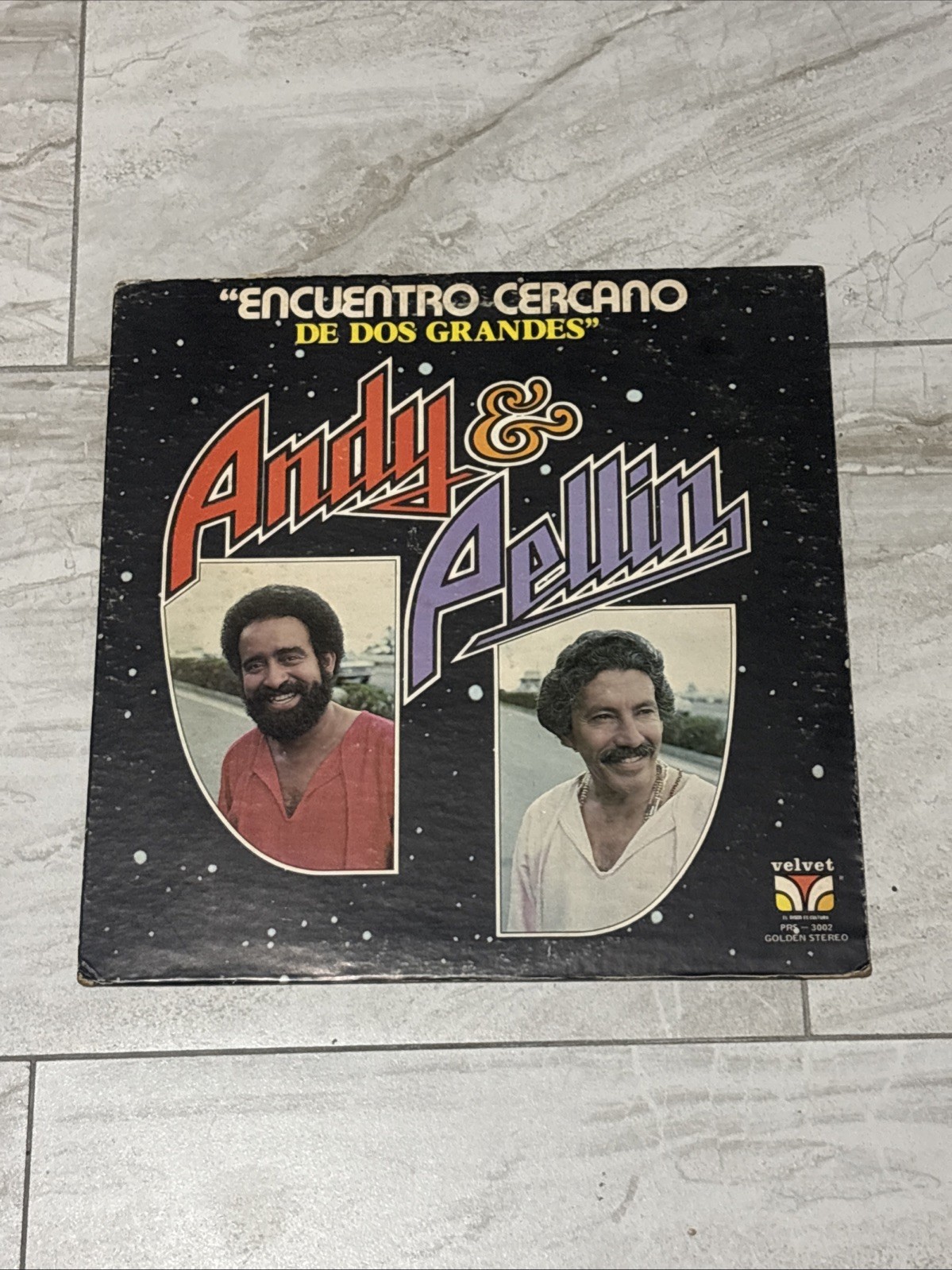 Andy Montañez Y Pellin Rodriguez Encuentro Cercano De Dos Grandes LP Vinyl 1979