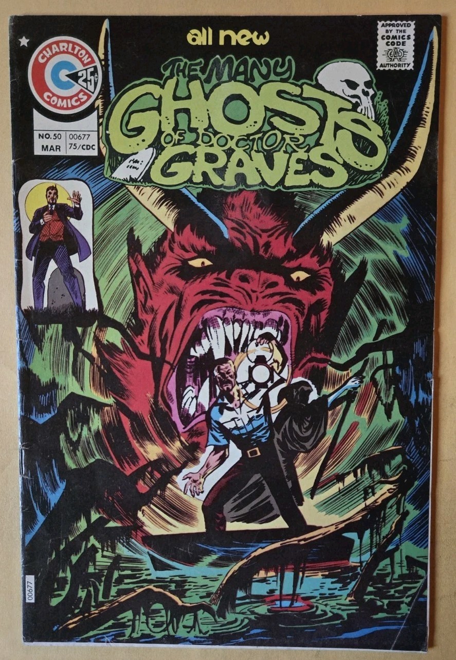 I molti fantasmi del dottor Graves #50 VG (4.0) Charlton Comics 3/75