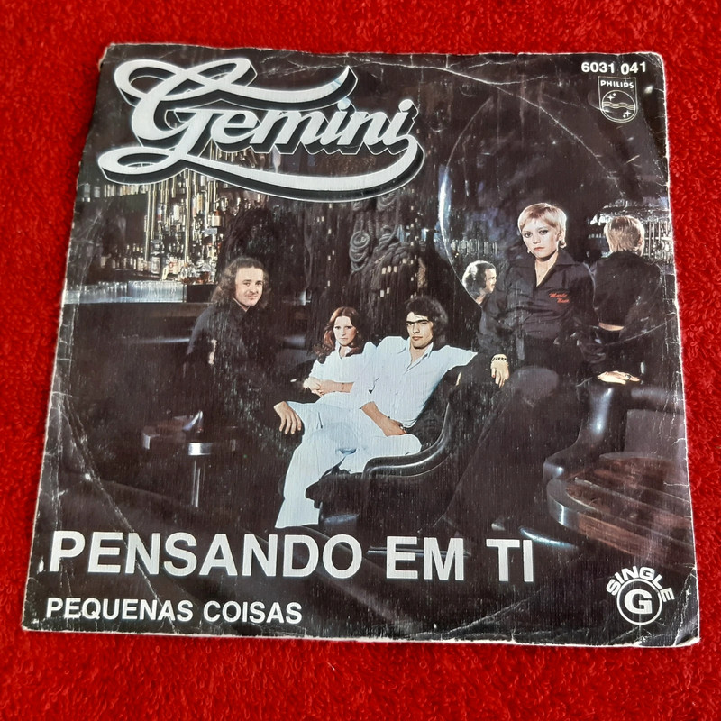 Disco Vinil Single Gemini - Pensando em Ti / Pequenas Coisas