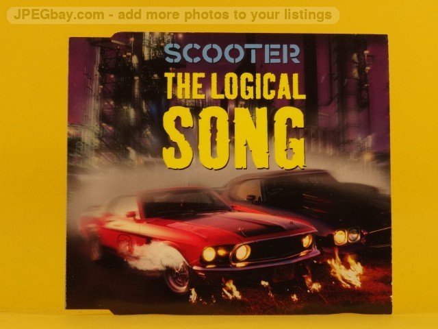Scooter The Logical Song (L81) 3 Track CD Single plus Picture Sleeve Sheffield T