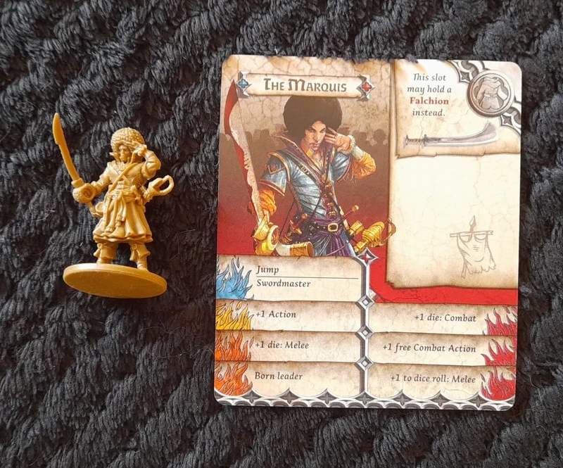 Zombicide Survivor The Marquis De Roget Kickstarter Exclusive Prince