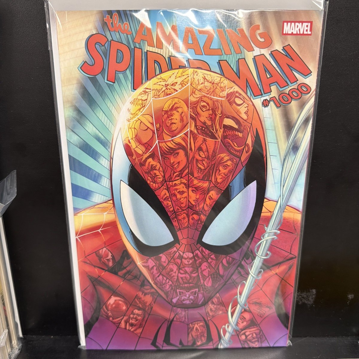 The Amazing Spider-Man #1000 J. Scott Campbell variante a mano spedizione immediata