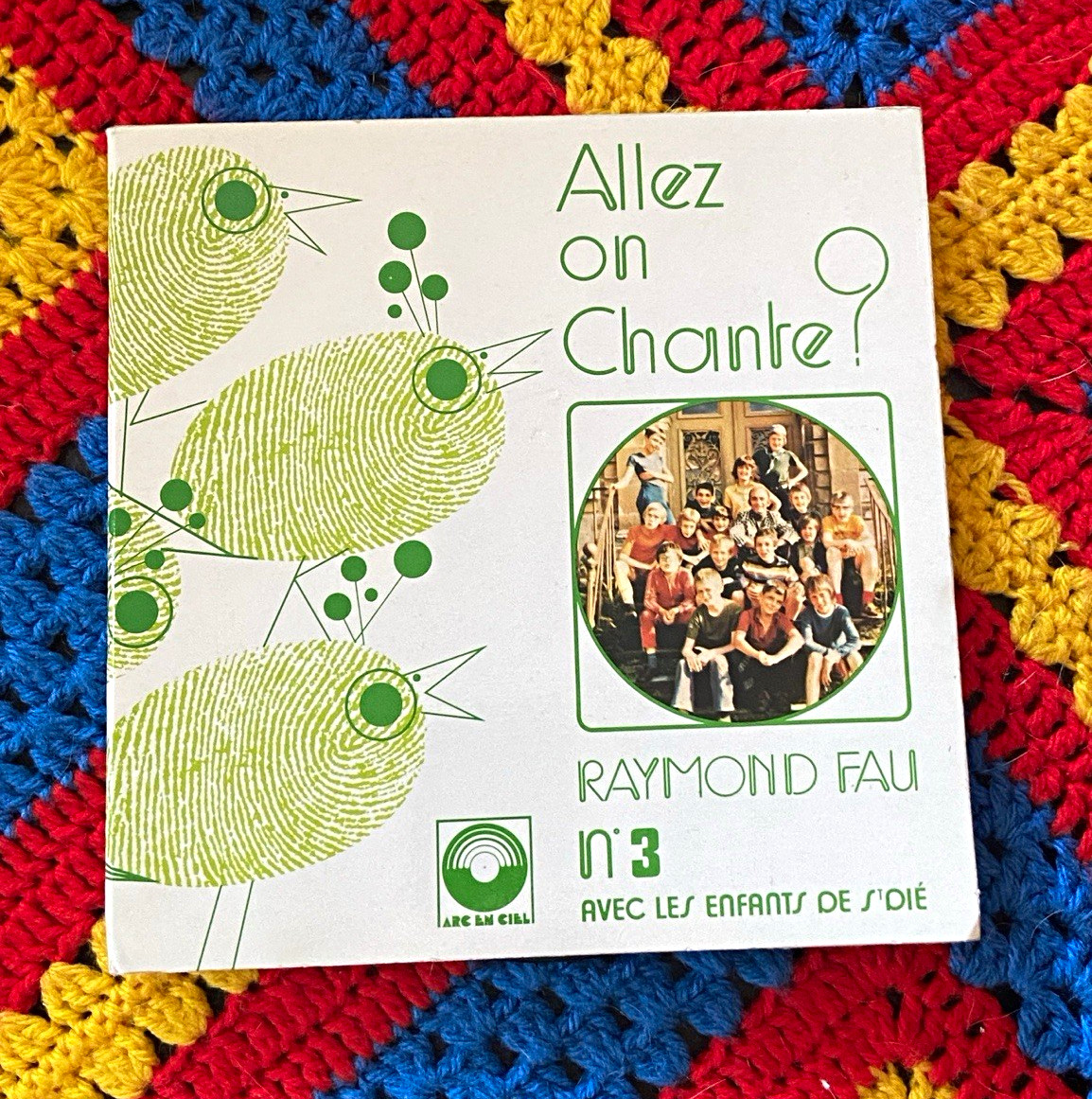 Raymond Fau Allez on Chante? EP 7" Vinyl 45 U/min Stereo SM 17-544 1970